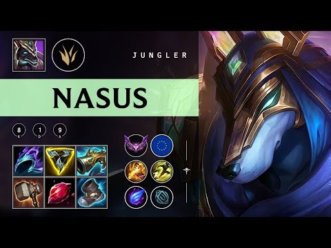 Nasus Jungle vs Udyr - EUW Master Patch 25.24