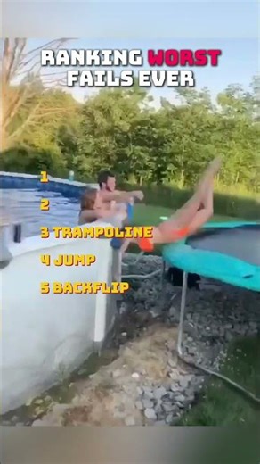 RANKING WORST Fails EVER! #shorts #funnyfails