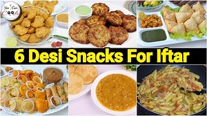 63K views · 3.1K reactions | 6 Desi Snacks For Iftar ❗ Ramadan Special Recipes by (YES I CAN COOK) Subscribe my YouTube channel to find organized playlists for your favorite recipes. https://www.youtube.com/channel/UCQYEUlU9k9iqyPLh31ZMUdQ #ramadan2022 #IftarRecipes #yesicancook | Yes I can cook | Facebook