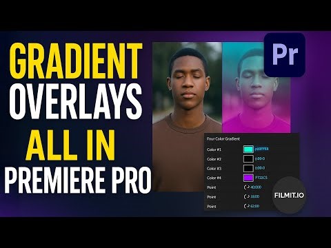 How to Create Gradient Overlays in Premiere Pro (Fast & Native Method)