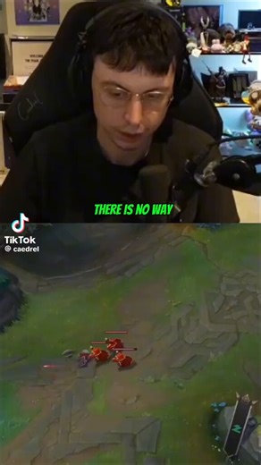 This is exactly why viewers watch Caedral over the broadcast. Insane game knowledge + Entertainment.The main broadcast always lacks one of the two.