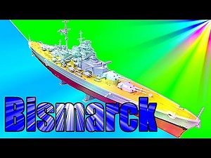 Schlachtschiff Bismarck Modell 1/570 Kriegsschiff Bismarck Modell Revell