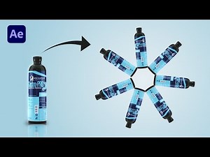 How to Create a TRENDY 2D Product Advertisement - Full After Effects Tutorial