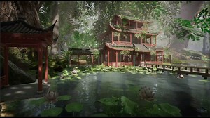 Unity古风场景搭建 中式园林