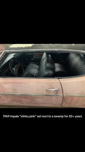 1969 impala named “stinky pink” #Chevrolet #impala #bigblock #classiccar #fypシ゚viralシfypシ゚ #viralchallenge #chevy | Jadon O'Hara