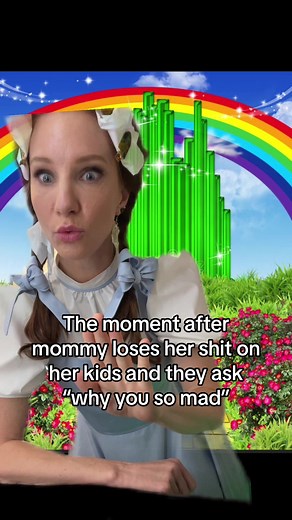 #greenscreen mommy is an “actress” just let her be