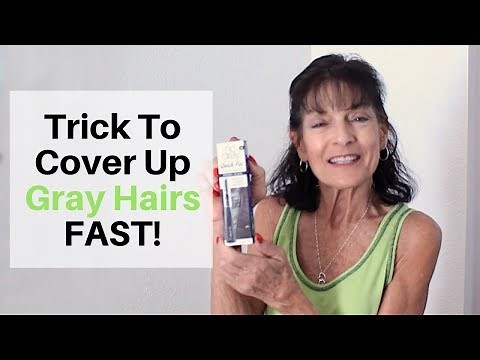 Quick fix to cover gray hairs FAST!