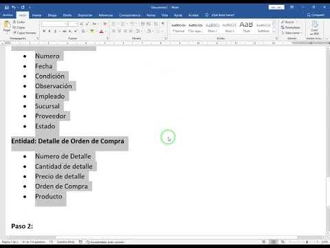 Diseño de Base de Datos de Compras: Modelo Conceptual y Lógico paso a paso [2025]