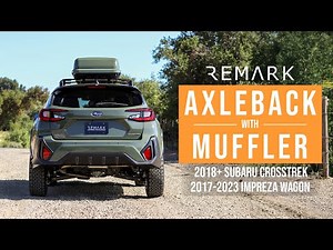 REMARK Subaru Crosstrek Axleback with Muffler