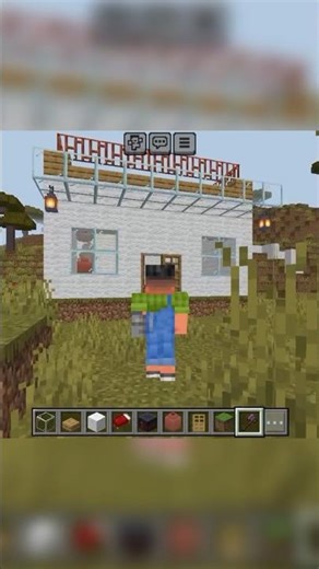 Minecraft in a Clean White Room | Two Doors & Glass Windows Setup #minecraft #usashorts #uk #gaming