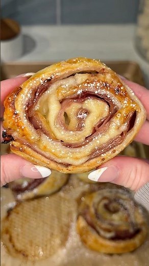 viral ham and cheese pinwheels recipe 🧀🍯 #food #cooking #recipe #snacks #appetizer #easyrecipe