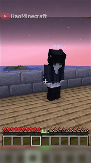 Try teasing your girlfriend when she's angry 💔 #minecraft #memes #haominecraft