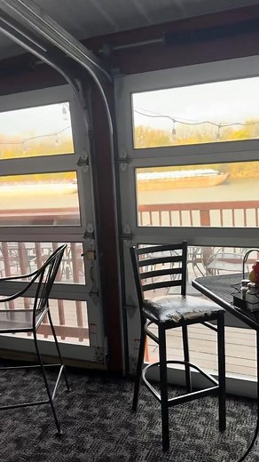 The heat is on! 😂 Doors are down, furnace is on, build your own Bloody Mary event continues til 7. Come on down to the river. #peoriarestaurants #kuchiesonthewater #kuchies | Kuchie's on the Water