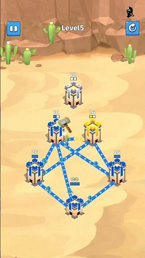 Tower War Level 5 Perfect Strategy Walkthrough Gameplay