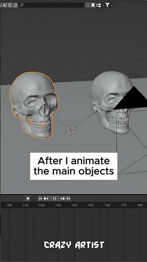 How I create DJ visuals in 3D 🎵💥 #3danimation