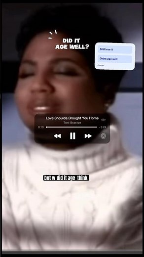 Toni Braxton had a hit in 1992 with THIS SONG