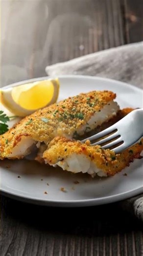 Crispy Air Fryer Cod in 20 Minutes 🍋✨