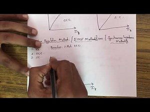 Voltage Regulation of Alternator by EMF Method.