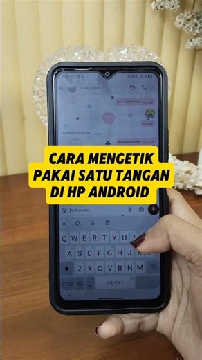 Cara Setting Google Keyboard Agar Bisa Mengetik Pakai Satu Tangan Di HP Android - Tutorial Hp