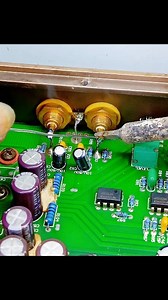 he soldered the gold RCA jacks #Gold #RCA #soldadura #tips | Giyan Circuit