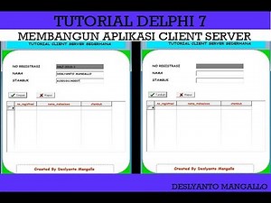 Tutorial Client Server Menggunakan Delphi 7 (Step By Step)