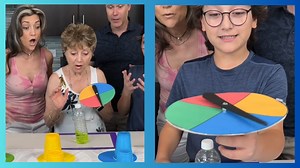 Funny Twister Game… with a Bottle Flip Twist!
