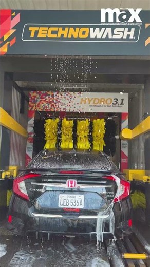 🚗✨ Automatic Drive-Thru Tunnel Car Wash | Max Car Care ✨🚗