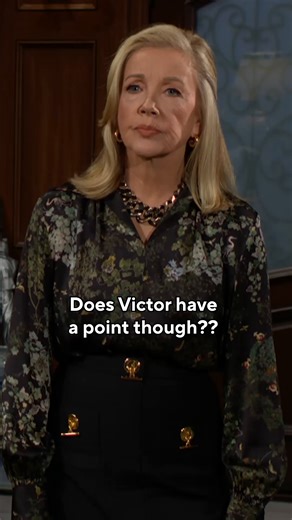 Nikki Confronts Victor on The Young and the Restless