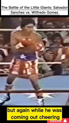 The Battle of the Little Giants! 🔥 Salvador Sanchez vs. Wilfredo Gomez
