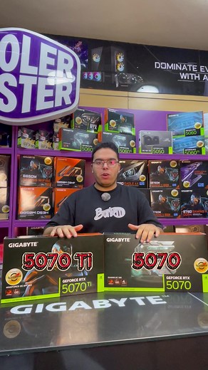 اختيار بين ٥٠٧٠ العادي و ٥٠٧٠ ti