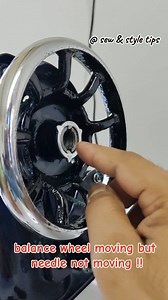 Sewing machine repairing 🛠️ balance wheel problem fixed ✅ #sewingmachine #sewingchallenge #sewingcommunity #learnsewing #tailoringtips #sewingmachinerepair | Sew & Style Tips