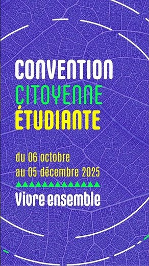 Convention Citoyenne Etudiante 2025