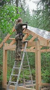 From Empty Forest to Smart Mirror House Around Tree Roots 🌲✨