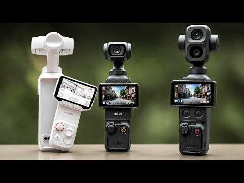 DJI Osmo Pocket 4P Review + Pocket 4 / Luna Ultra Comparison | Camera Test & Footage!