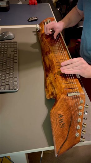 Mamma Tried Homemade Mesquite Lap Steel Open D