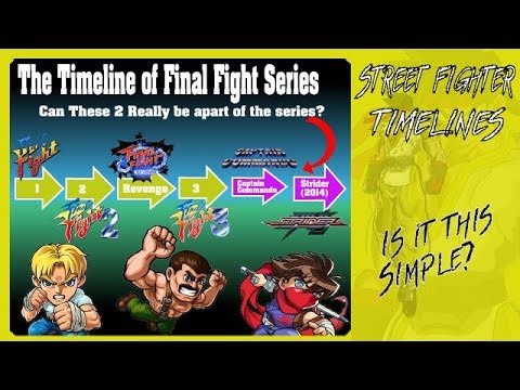 The Full Timeline of the Final Fight Series | Street Fighter History Saga