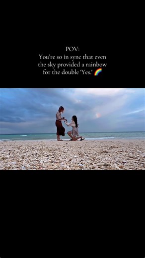 Emotional Double Proposal with Rainbow Confirmation