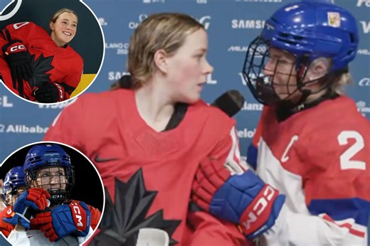Women's hockey player Aneta Tejralova apologizes to Sarah Fillier over PWHL hit at Winter Olympics: 'I didn't mean it'