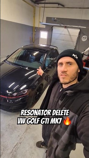 Resonator delete pro VW Golf GTI MK7 🔥