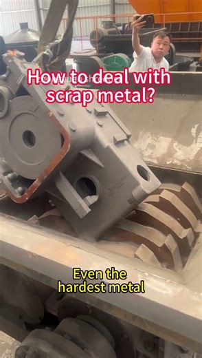What is the purpose of shredding scrap metal?#Metal shredders#Shredder manufacturers#popular