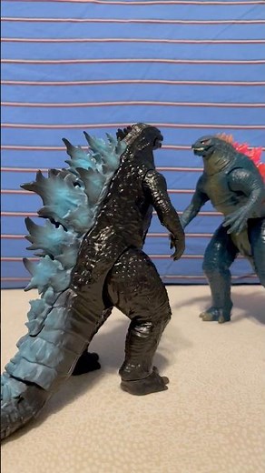 If Godzilla Fought His Evil Evolved Variant *Blue Godzilla Vs Godzilla Evolved*😱😱😱