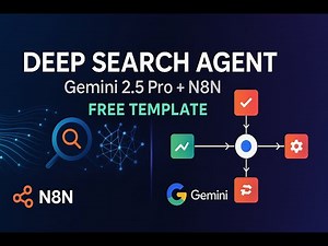 How to Build a Deep Search Agent with Gemini 2.5 Pro + N8N [Free Template]