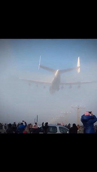 Technology on Instagram: "World’s Largest Airplane Cutting Through Clouds 💀 - - #airforce #fyp #plane #pilot"