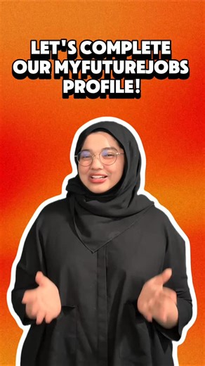 Let’s Complete Your MYFutureJobs Profile! Want to get matched with the right job faster? It starts with a complete profile Fill in these 5 key sections: ✅ Personal Information ✅ Job Preferences ✅ Work Experience ✅ Education ✅ Skills A complete profile = better matching smoother job search. Don’t miss out just because your profile isn’t ready! Log in to MYFutureJobs now and complete your profile today. Your next job could be just one update away. #MYFutureJobs #CompleteYourProfile #JobMatching #C