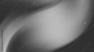 Black white gradient with scattered white stars. Suitable for festive designs, party invitations, or celebratory social media posts. Perfect for a night sky effect.