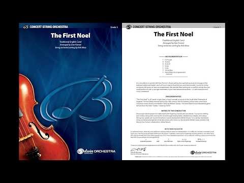 The First Noel, arr. Dan Forrest – Score & Sound