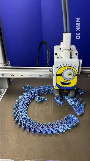 3D Printed Zephyros Dragon | First Time Using Tri-Color Filament! 🐉 #dragon