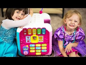 Elsa & Princess Rapunzel Dress Up & VTECH Alphabet Activity Cube Baby Toys Review Kinder Playtime