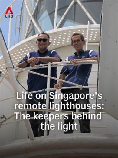 What is it like to work at a lighthouse? CNA speaks to the keepers responsible for maintaining this critical navigational aid and learns more about the challenges of this unique profession. (Video: CNA/Lim Li Ting) #Singapore #Lighthouse #Maritime