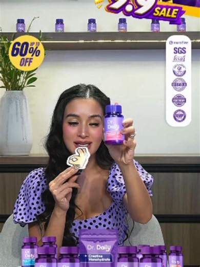 @sheiskrisb Kris Bernal’s beauty routine just got a little more ✨complete✨ 👀💊 #DrDaily #SulitwithDrDaily #Glutathione#Beauty #BeautyTok #Glowup